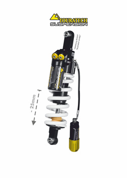 Touratech Suspension lowering shock (-25mm) for Ducati DesertX from 2021 Type Extreme
