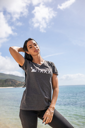 T-Shirt "XXX Years" women, grey