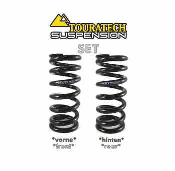 Touratech Suspension progressive replacement springs for BMW R 1250 GS LC factory low ESA 2018 - 2022