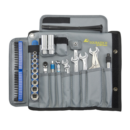 Touratech professional basic motorcycle toolset, 60 pieces