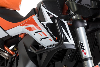 Gmole górne ze stali nierdzewnej, czarne, KTM 890 Adventure/ 890 Adventure R/ 790 Adventure/790 Adventure R
