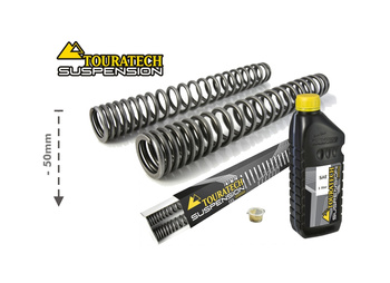 Progressive fork springs for BMW F800GS / Adventure from 2013 50 mm lowering