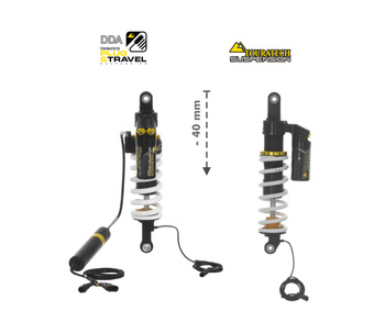 Touratech Suspension-SET Plug & Travel -40 mm lowering for BMW R1200GS/R1250GS Adventure  from 2017