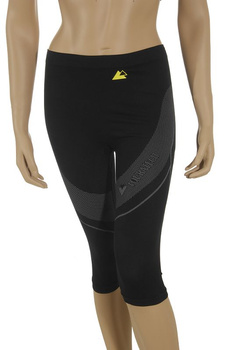 Leginsy damskie Capri "Allroad", czarne, rozm. S