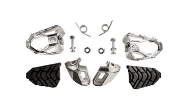 Podnóżki Works Pro regulowane BMW R1300GS/ Adventure, R1250GS/ Adventure, R1200GS/ Adventure (LC), R12G/S