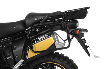 Stelaż kufrów bocznych ze stali nierdzewnej, czarny do Yamaha XT1200Z / ZE Super Tenere