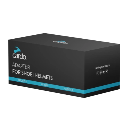 CARDO PACKTALK SHOEI adapter