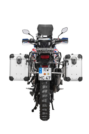 ZEGA Evo zestaw aluminiowych kufrów bocznych do Hondy CRF1000L Africa Twin (2015-2017)