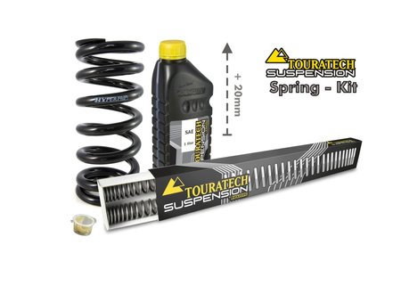 Progressive front and rear replacement springs for the Honda CRF1100L Adventure Sports without EERA (2020-2021) / +20mm height