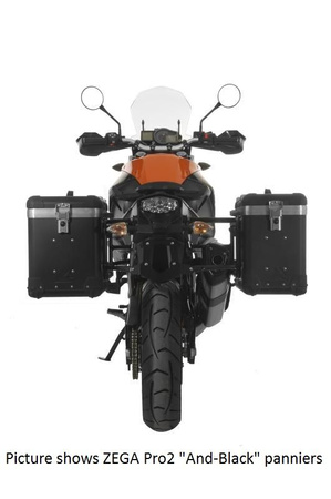 ZEGA Pro aluminium pannier system for KTM 1050 Adventure/ 1090 Adventure/ 1290 Super Adventure/1190 Adventure/ 1190 Adventure R