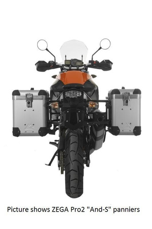 ZEGA Pro aluminium pannier system for KTM 1050 Adventure/ 1090 Adventure/ 1290 Super Adventure/1190 Adventure/ 1190 Adventure R