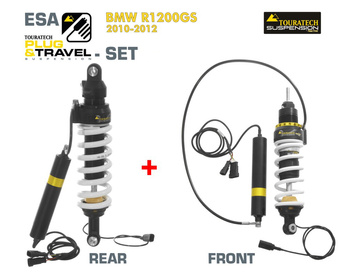 Touratech Suspension Plug & Travel-ESA SET -25mm lowering for BMW R1200GS Model 2010-2012