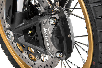 Brake calliper cover front, black for Ducati Scrambler from 2015