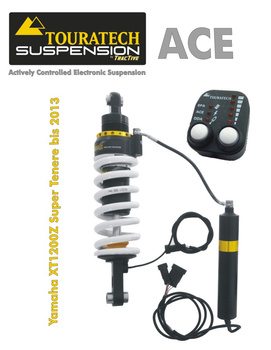 Touratech Suspension ACE shock absorber for Yamaha XT1200Z Super Tenere from 2010 Typ Expedition