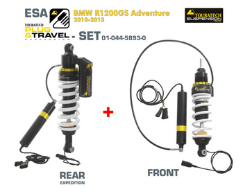 Zawieszenie Touratech Suspension Plug & Travel ESA Expedition SET do BMW R1200GS Adventure Model 2010-2013