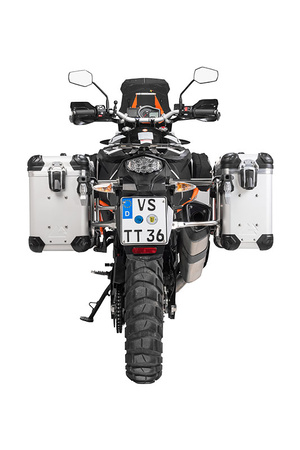 ZEGA Evo zestaw aluminiowych kufrów bocznych do KTM 1050 Adventure/1090 Adventure/1290 Super Adventure/1190 Adventure/1190 Adventure R