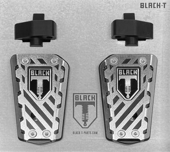 BLACK-T Footpeg Kit for BMW R18 ***Export version***