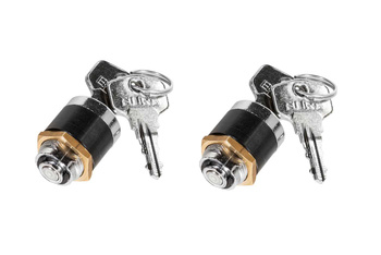 Zestaw 2 zamków do toreb bocznych z panelem dokującym Zega