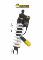 Touratech Suspension lowering shock (-25mm) for Yamaha Ténéré 700 World Raid from 2022 Type Extreme