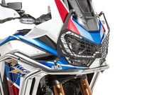 Headlight protector black with quick release fastener for Honda CRF1100L Adventure Sports "OFFROAD USE ONLY"