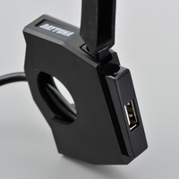 Daytona USB socket outlet "Slim" single, for 22.2 and 25.4 mm handlebars