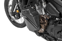 Skrzynka narzędziowa z lewym gmolem dolnym, stal nierdzewna, czarny, do Hondy CRF1100L Africa Twin/ CRF1100L Adventure Sports