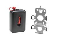 ZEGA Evo accessory holder set canister holder with oil canister Touratech 2 litres