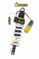 Touratech Suspension shock absorber for Honda CRF1000L from 2018 Type Level2/PDS