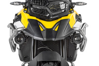 Set of LED auxiliary headlights fog right/full beam headlight left for Touratech crash bars (082-5161/082-5163) for BMW F850GS / F750GS